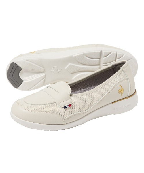 le coq sportif（ルコックスポルティフ）の「LCS ヴォーヌ(消臭/軽量)（スニーカー・レディース・ベージュ系その他/ブラック系・22.5cm/23.0cm/23.5cm/24.0cm/24.5cm/25.0cm）」の15枚目の写真