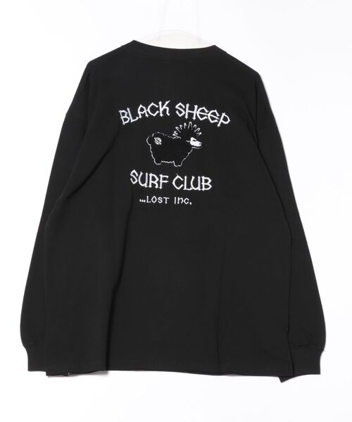 セール】LOST/ロスト 長袖 Tシャツ ロンT メンズ バックプリント ロゴ