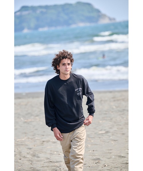 セール】LOST/ロスト 長袖 Tシャツ ロンT メンズ バックプリント ロゴ