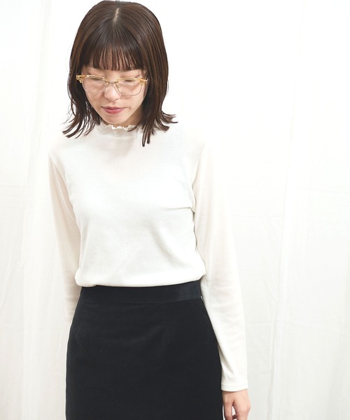 fig London(フィグロンドン)の「VELVET skirt(スカート・レディース・ブラック/ネイビー・1/0)」の21枚目の写真