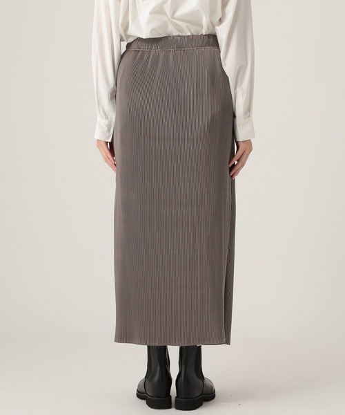 Elura（エルーラ）の「プリーツスカート/603718（スカート・レディース・チャコールグレー/ホワイト/ブラック/キャメル・MEDIUM/LARGE）」の16枚目の写真