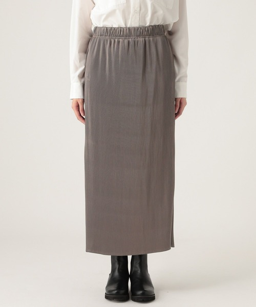 Elura（エルーラ）の「プリーツスカート/603718（スカート・レディース・チャコールグレー/ホワイト/ブラック/キャメル・MEDIUM/LARGE）」の18枚目の写真