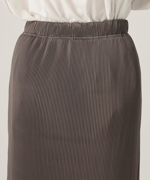 Elura（エルーラ）の「プリーツスカート/603718（スカート・レディース・チャコールグレー/ホワイト/ブラック/キャメル・MEDIUM/LARGE）」の19枚目の写真