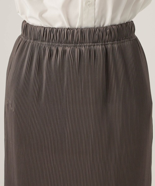 Elura（エルーラ）の「プリーツスカート/603718（スカート・レディース・チャコールグレー/ホワイト/ブラック/キャメル・MEDIUM/LARGE）」の20枚目の写真