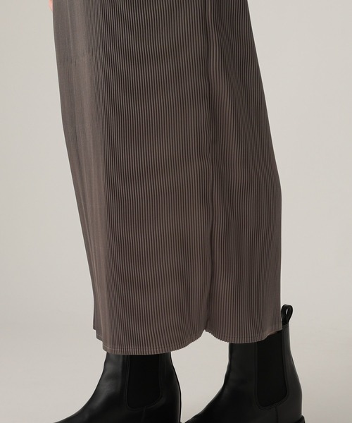 Elura（エルーラ）の「プリーツスカート/603718（スカート・レディース・チャコールグレー/ホワイト/ブラック/キャメル・MEDIUM/LARGE）」の21枚目の写真