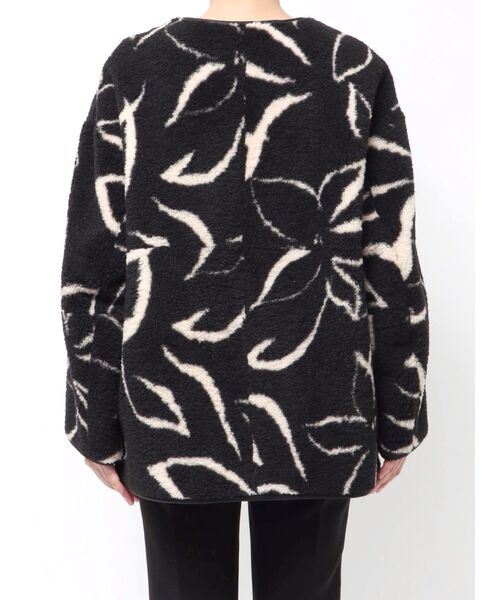 LAGUNAMOON（ラグナムーン）の「【REVIVAL】リバーシブルボアブルゾン（ブルゾン・レディース・アイボリー/ブラック・FREE）」の13枚目の写真