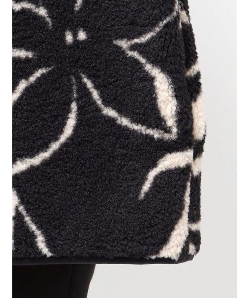 LAGUNAMOON（ラグナムーン）の「【REVIVAL】リバーシブルボアブルゾン（ブルゾン・レディース・アイボリー/ブラック・FREE）」の18枚目の写真