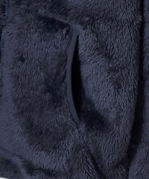 Champion（チャンピオン）の「Champion/チャンピオン SHERPA FLEECE ZIP HOODED JACKET/シェルパフリース ロゴ ワンポイント刺繍 ジップアップパーカー/ボアフリースジャケット/ブルゾン/レディース メンズ（ブルゾン・メンズ・ブラック/オリーブ/ネイビー・M/L/XL）」の15枚目の写真