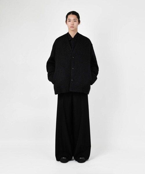 LAD MUSICIAN(ラッドミュージシャン)の「ESTER SERGE WIDE FLARE SLACKS(スラックス・メンズ・ブラック・42/44/46)」の3枚目の写真
