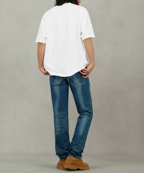 EVISU（エヴィス）の「【EVISU】HT SASHIKO DARUMA APPLIQUE S/S TEE / ホワイト [2EAHTM5TS1171RXCT]（Tシャツ/カットソー・メンズ・ホワイト・M/L）」の7枚目の写真