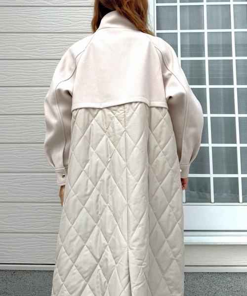 セール】キルトドッキングコート（その他アウター）｜Q（キュー）の