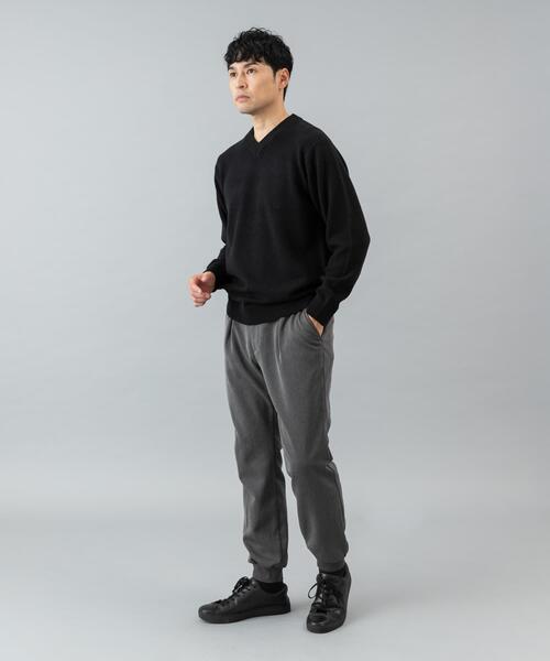 URBAN RESEARCH ROSSO MEN（アーバンリサーチロッソメン）の「『XLサイズあり』ハミルトンラムズウールVネックニット（ニット/セーター・メンズ・ネイビー/ブルー/ベージュ系その他/ベージュ/ブラック/チャコールグレー/ホワイト・X-LARGE/SMALL/LARGE/MEDIUM）」の17枚目の写真