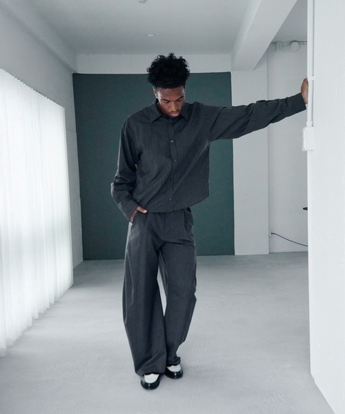 CONZ（コンズ）の「PANELED COMPACT SHIRT（シャツ/ブラウス）」 - WEAR