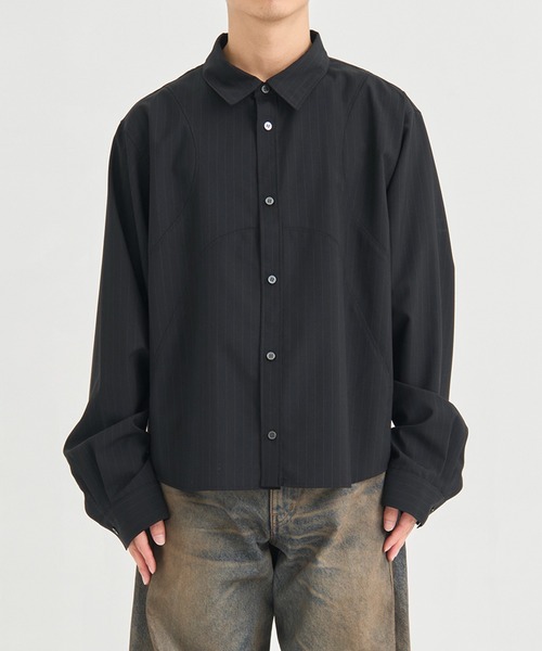 CONZ（コンズ）の「PANELED COMPACT SHIRT（シャツ/ブラウス）」 - WEAR