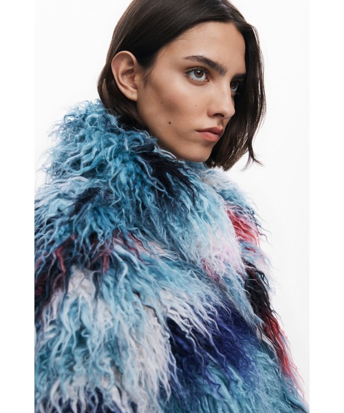 Desigual（デシグアル）の「クリスチャン・ラクロワ グラデーション ショートジャケット（テーラードジャケット・レディース・マルチ・M/L/XS/S/XL）」の3枚目の写真