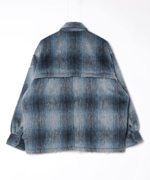 FAT(エフエイティー)の「SHAGGYNAP(シャツ/ブラウス・メンズ・ブルー/ブラック/グリーン・JUMBO(XXL)/FAT(XL)/SKINNY(L)/TITCH(M))」の4枚目の写真