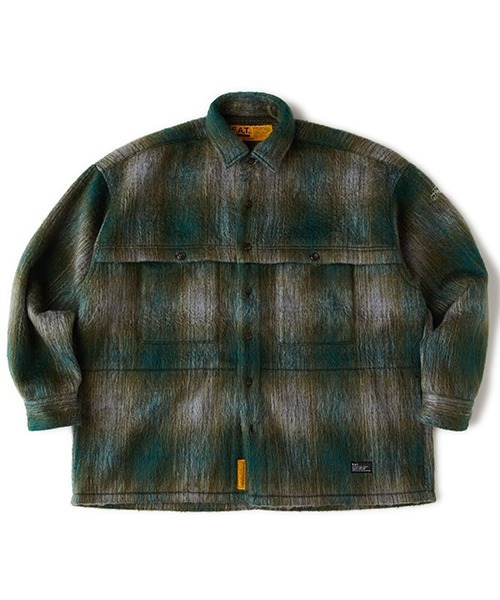 FAT(エフエイティー)の「SHAGGYNAP(シャツ/ブラウス・メンズ・ブルー/ブラック/グリーン・JUMBO(XXL)/FAT(XL)/SKINNY(L)/TITCH(M))」の3枚目の写真