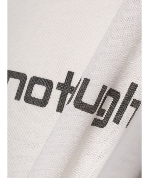 Mila Owen（ミラオーウェン）の「スリーブプリントグラフィックロンT（Tシャツ/カットソー・レディース・ホワイト/ピンク/ミント/ベージュ・F）」の17枚目の写真