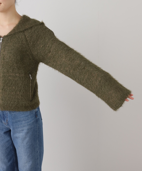 JOINT WORKS（ジョイントワークス）の「irojikake/イロジカケ GRASS JACKET（その他アウター・レディース・カーキ/アイボリー・SMALL）」の10枚目の写真