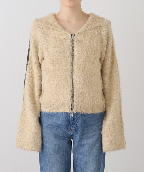 JOINT WORKS（ジョイントワークス）の「irojikake/イロジカケ GRASS JACKET（その他アウター・レディース・カーキ/アイボリー・SMALL）」の17枚目の写真