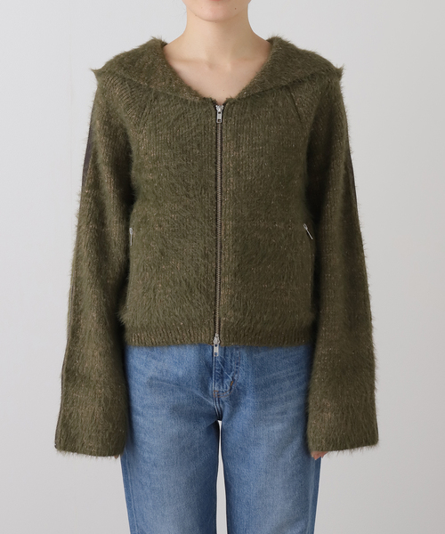 JOINT WORKS（ジョイントワークス）の「irojikake/イロジカケ GRASS JACKET（その他アウター・レディース・カーキ/アイボリー・SMALL）」の19枚目の写真