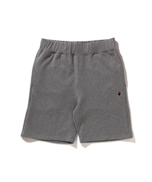 A BATHING APE(アベイシングエイプ)の「APE HEAD ONE POINT SWEAT SHORTS(スウェットパンツ・メンズ・ネイビー/ベージュ/ブルー/オリーブ/ブラック/グレー・X-LARGE/XX-LARGE/LARGE/SMALL/MEDIUM)」の4枚目の写真