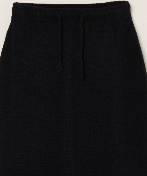 three dots(スリードッツ)の「ウールカシミヤ スカート(スカート・レディース・ヘザーグレー/グレー系その他/ブラック・SMALL/MEDIUM)」の6枚目の写真