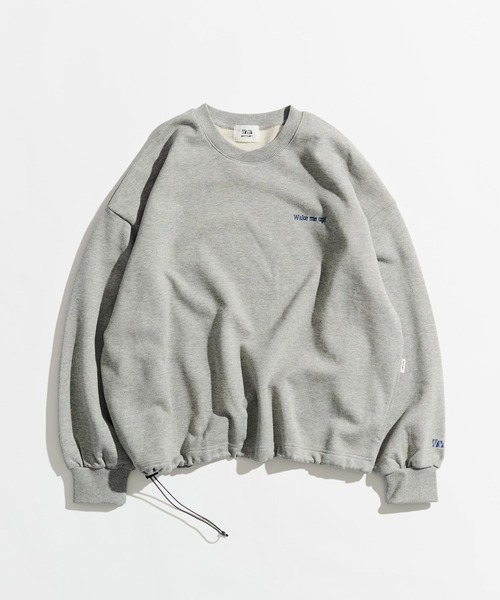 WETTEMPT(ウィテンプト)の「EMBROIDERY LOGO SWEAT / ロゴ刺繍スウェット(スウェット・メンズ・ネイビー/ブラック/グレー・SMALL/MEDIUM/LARGE)」の20枚目の写真