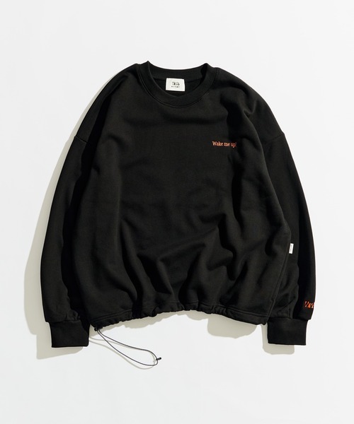 WETTEMPT(ウィテンプト)の「EMBROIDERY LOGO SWEAT / ロゴ刺繍スウェット(スウェット・メンズ・ネイビー/ブラック/グレー・SMALL/MEDIUM/LARGE)」の4枚目の写真