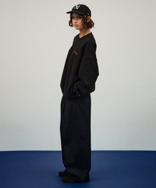 WETTEMPT(ウィテンプト)の「EMBROIDERY LOGO SWEAT / ロゴ刺繍スウェット(スウェット・メンズ・ネイビー/ブラック/グレー・SMALL/MEDIUM/LARGE)」の12枚目の写真