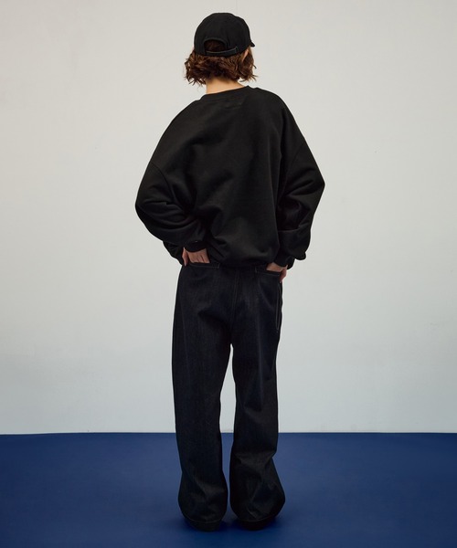 WETTEMPT(ウィテンプト)の「EMBROIDERY LOGO SWEAT / ロゴ刺繍スウェット(スウェット・メンズ・ネイビー/ブラック/グレー・SMALL/MEDIUM/LARGE)」の13枚目の写真