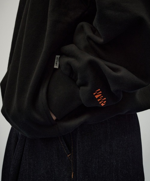 WETTEMPT(ウィテンプト)の「EMBROIDERY LOGO SWEAT / ロゴ刺繍スウェット(スウェット・メンズ・ネイビー/ブラック/グレー・SMALL/MEDIUM/LARGE)」の18枚目の写真