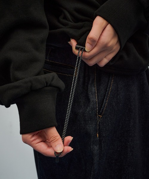 WETTEMPT(ウィテンプト)の「EMBROIDERY LOGO SWEAT / ロゴ刺繍スウェット(スウェット・メンズ・ネイビー/ブラック/グレー・SMALL/MEDIUM/LARGE)」の19枚目の写真