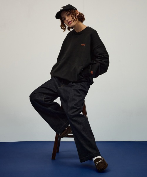 WETTEMPT(ウィテンプト)の「EMBROIDERY LOGO SWEAT / ロゴ刺繍スウェット(スウェット・メンズ・ネイビー/ブラック/グレー・SMALL/MEDIUM/LARGE)」の16枚目の写真