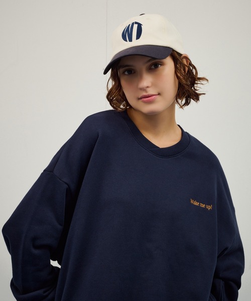トレーナー/スウェット embroidery logo sweat WETTEMPT トレーナー スウェット EMBROIDERY LOGO SWEAT / ロゴ刺繍