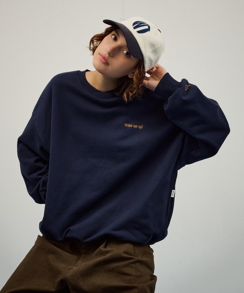EMBROIDERY LOGO SWEAT / ロゴ刺繍スウェット（スウェット）｜WETTEMPT