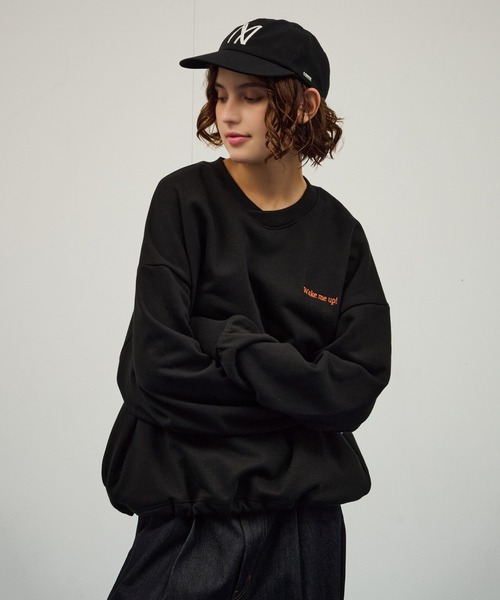 EMBROIDERY LOGO SWEAT / ロゴ刺繍スウェット（スウェット）｜WETTEMPT