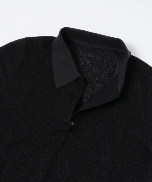 セール】ウールジャガードシャツカラートップス（シャツ/ブラウス