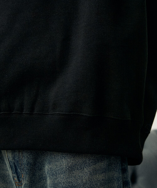 PUBLUX(パブリュクス)の「PUBLUX/パブリュクス LOVE POP STUDIO FLOWER EMBROIDERY SWEAT(限定展開)(スウェット・メンズ・ライトグレー/ネイビー/ブラック・SMALL/MEDIUM/LARGE)」の20枚目の写真