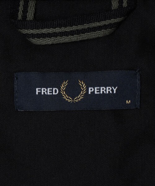 FRED PERRY(フレッドペリー)の「FRED PERRY: COTTON CABAN JACKET(ブルゾン・メンズ・ブラック・LARGE/MEDIUM)」の12枚目の写真
