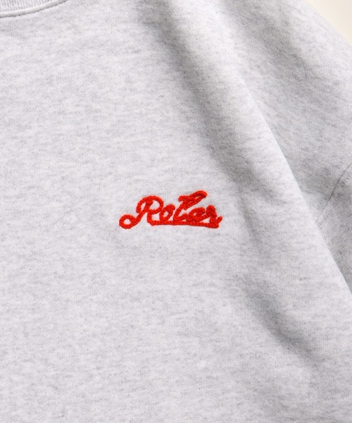 ROTAR（ローター）の「Chain logo pile SWEAT（スウェット・メンズ・ブラック/アッシュグレー/モスグリーン・MEDIUM/LARGE/X-LARGE）」の7枚目の写真