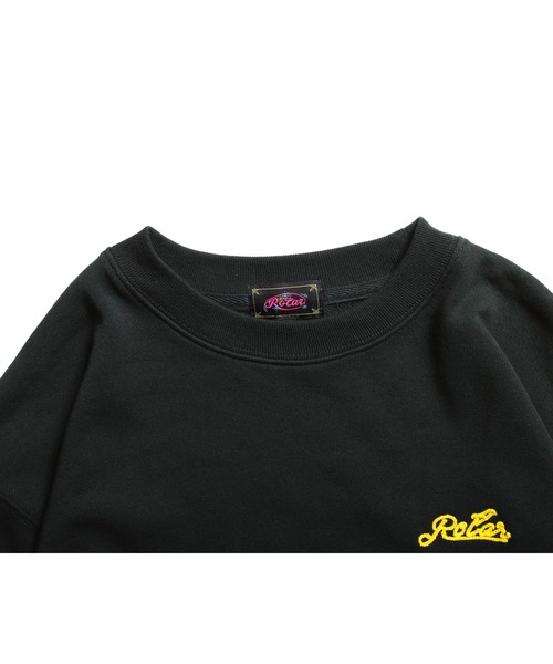 ROTAR（ローター）の「Chain logo pile SWEAT（スウェット・メンズ・ブラック/アッシュグレー/モスグリーン・MEDIUM/LARGE/X-LARGE）」の8枚目の写真