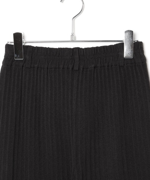 PAGEBOY（ページボーイ）の「ニットフレアパンツ（その他パンツ・レディース・ブラック/グレー・FREE）」の4枚目の写真