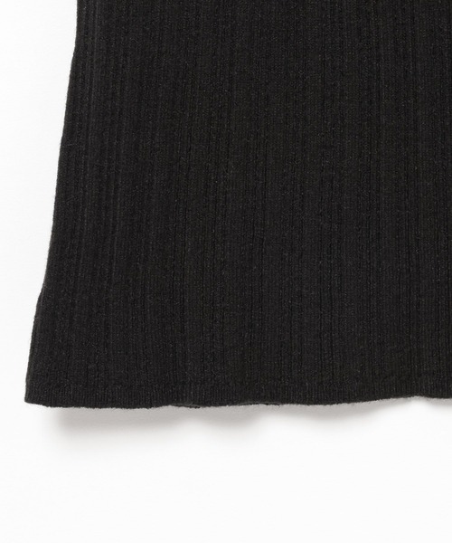 PAGEBOY（ページボーイ）の「ニットフレアパンツ（その他パンツ・レディース・ブラック/グレー・FREE）」の5枚目の写真