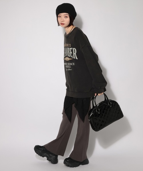 PAGEBOY（ページボーイ）の「ニットフレアパンツ（その他パンツ・レディース・ブラック/グレー・FREE）」の21枚目の写真