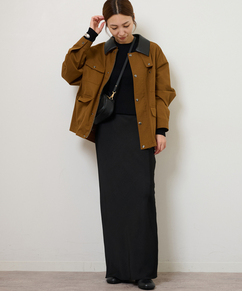 セール】《追加》【RENA x relume】カバーオールブルゾン