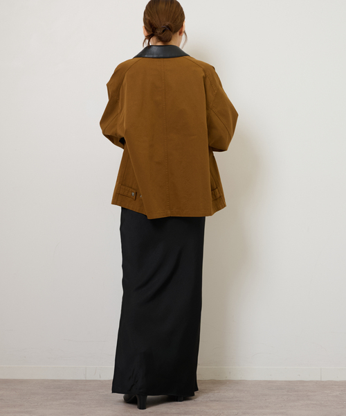 JOURNAL STANDARD relume(ジャーナルスタンダード レリューム)の「《追加》【RENA x relume】カバーオールブルゾン(カバーオール・レディース・ブラウン・FREE)」の13枚目の写真