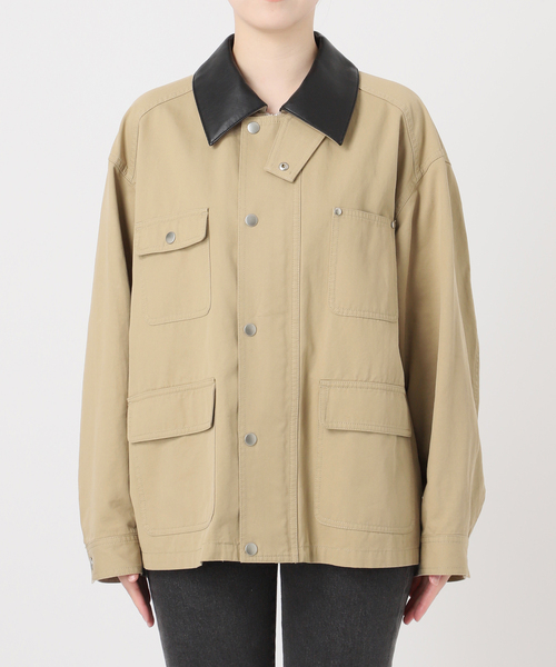 追加》［25AW新作］【RENA x relume】カバーオールブルゾン