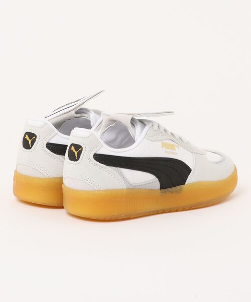 PUMA(プーマ)の「Palermo Moda Tongue / パレルモ モーダ タン スニーカー(スニーカー・レディース・グレー系その他/ブラック×ホワイト・34/36/38/40/35/37/39)」の3枚目の写真