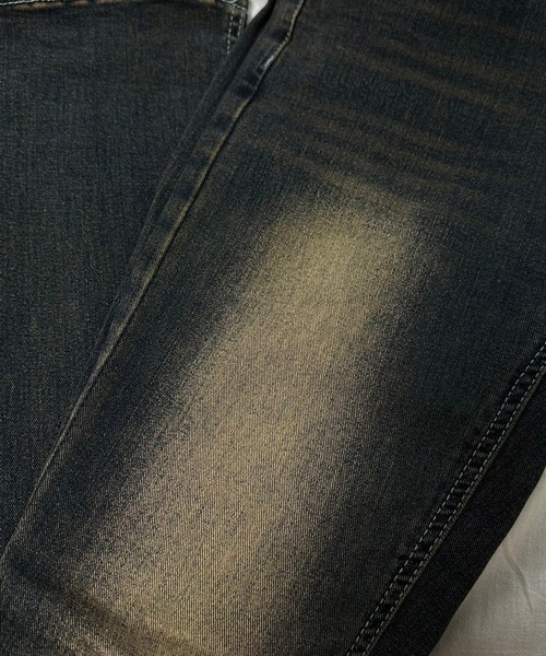 Flugge（フラッジー）の「フレアデニムパンツ（デニムパンツ・レディース・ブラック・MEDIUM/SMALL）」の9枚目の写真